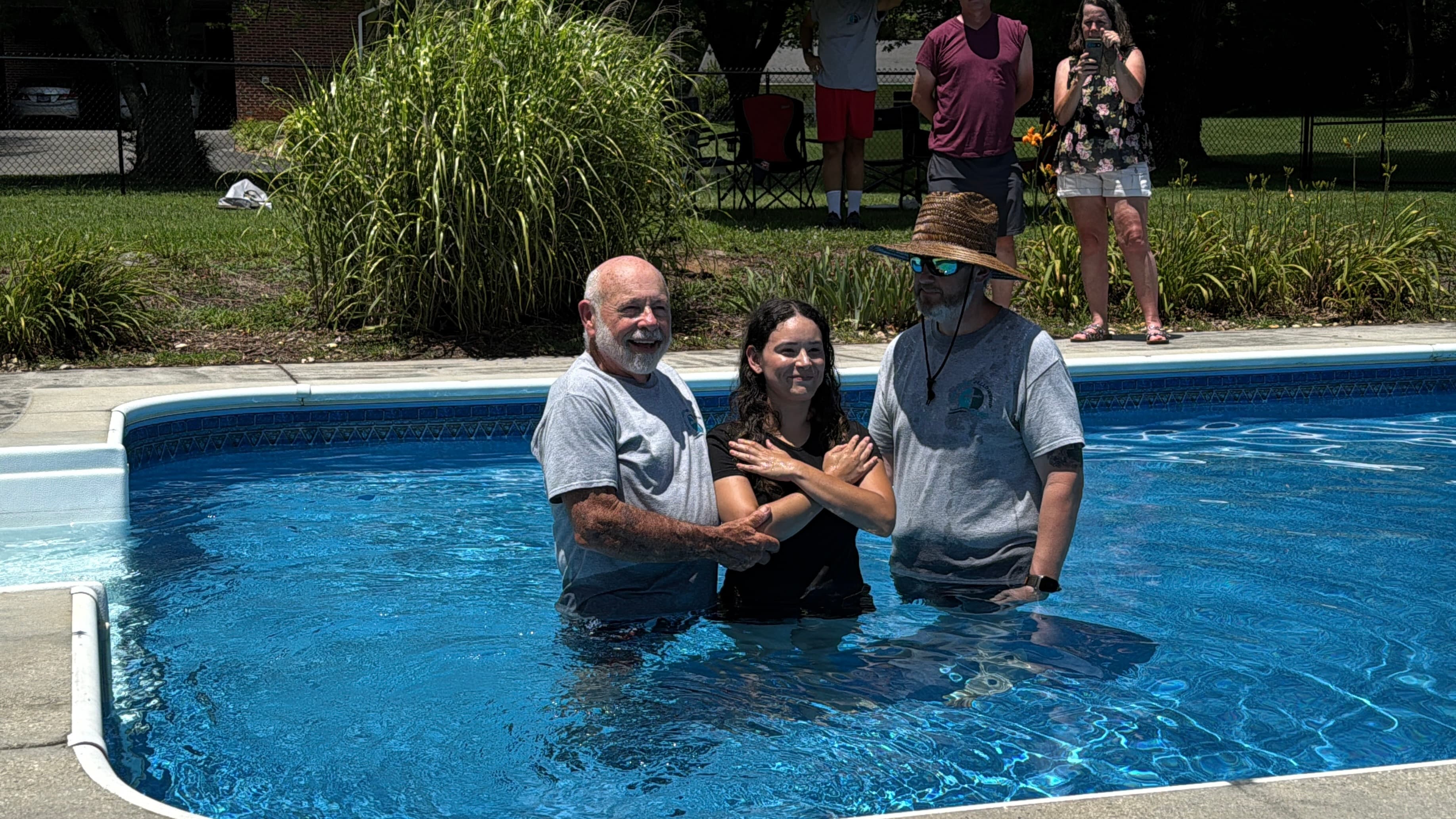 Outreach and baptism at New Song Fellowship Church