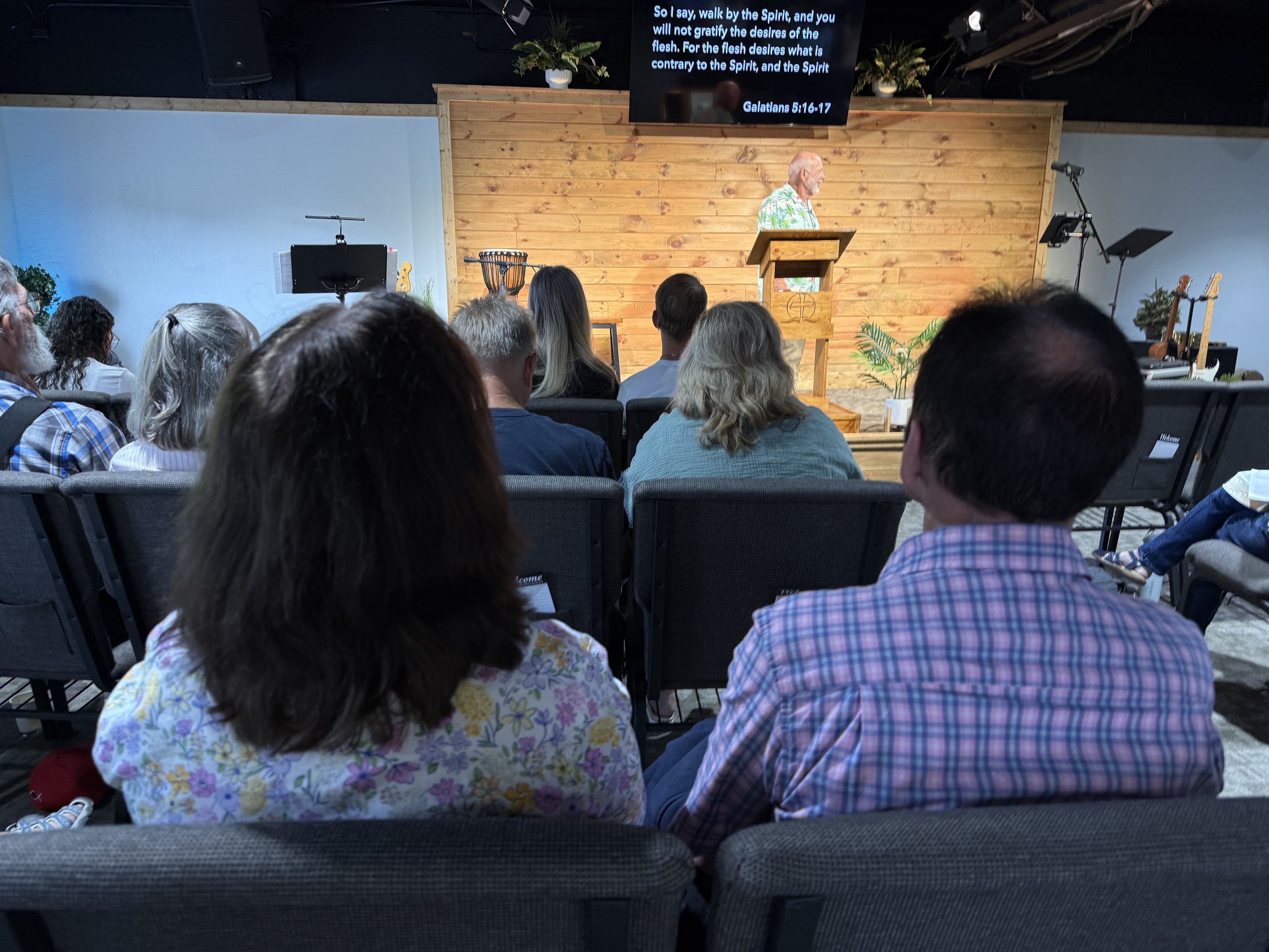 Congregation at New Song Fellowship Church